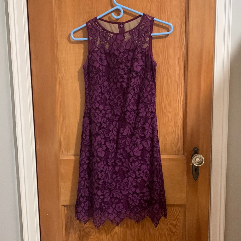 Lauren Ralph Lauren Floral-Lace Dress